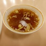 味の古久家 - チャーハンのスープ