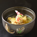 小粋料理 鶏ぃん - 地鶏の焚き合わせ＆コラーゲンスープ仕立て