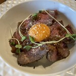 GOOD LUCK - ローストビーフ丼　ジンジャーソース