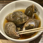 元祖居酒屋 がってん八兵衛 - バイ貝旨煮（¥550）（税込）