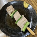 立呑み処 入部酒店 - ネギマ串
