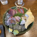 かもせ屋 - お刺身盛り合わせ
