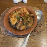 かもせ屋 - 牛煮込みハーフ