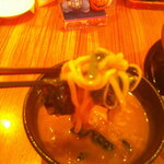 壱角家 - 濃厚魚介つけ麺 大 熱盛り麺 ＆ 肉汁餃子 12個