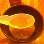 壱角家 - 濃厚魚介つけ麺 大 熱盛り麺 ＆ 肉汁餃子 12個