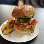 Burger DBrown - ベーコンとチーズ　