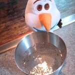 お好み焼き ぶうにゃん - やっぱりコップで飲も♡
