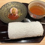 焼うおいし川  六本木凛華楼 - 2025/6/6 ディナーで利用。料理の様子。