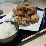 とり専門店 鳥さく - 料理写真:濃厚からあげマウンテン定食（8個）