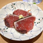 東麻布 天本 - 勝浦産初かつお塩たたき