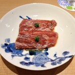 東麻布 天本 - ニタリクジラの尾の身