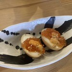 たき火炉端 雨やどり - 味玉うにいくらのせ