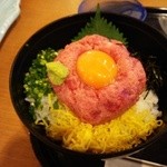 レストラン潮彩 - 鮪ネギトロ丼（1,250円）