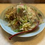 長崎ちゃんぽん・皿うどん 球磨 - 青ねぎ皿うどん　1.400円