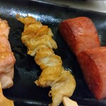 全席個室 鶏と魚が旨い店 鶏きち魚きち - 焼き串３種