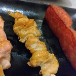 全席個室 鶏と魚が旨い店 鶏きち魚きち - 焼き串３種