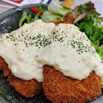 全席個室 鶏と魚が旨い店 鶏きち魚きち - 長崎松浦産アジフライ