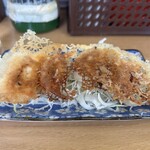 江ちゃんラーメン - A定食の餃子様♫