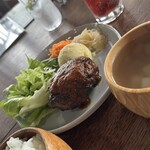 花風里 - ハンバーグセット　1300円