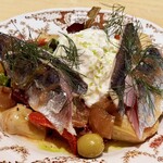 N'onaka - 鰯とクリームチーズのサラダ