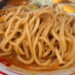 蒙古タンメン中本 - 麺アップ