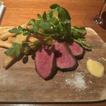 ルバーブ 大名古屋ビルヂング店 - 牛ランプ肉ステーキ