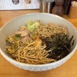 蕎麦 ちりん - まぜそば麺大盛り