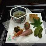 季節の前菜盛り合わせ