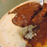 ポークカレーの豚肉