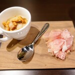 bistro 234 - ジャンボンクリュ（生ハム）&季節のポタージュ