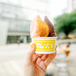 マムアンドポップス ジェラート - ビターチョコレート、オレンジ