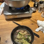 元祖もつ鍋もつ焼き楽天地 - 