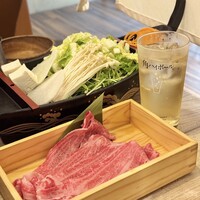 黄金出汁しゃぶと江戸前寿司 肉のあさつ - 