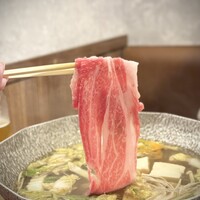 黄金出汁しゃぶと江戸前寿司 肉のあさつ 梅田お初天神店 - 