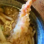 飩平庵 - プリプリのエビちゃん♪