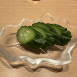 浅草壽司清 - キュウリ