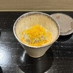 島津 - しらすとカラスミの茶碗蒸し