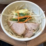 麺処 一笑 - プレーン野菜