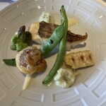 デフィ・ジョルジュマルソー - メインのお魚料理