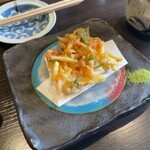 すし処 やま幸 - 桜海老と野菜のかき揚げ