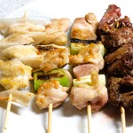 門馬商店 - 軟骨、ねぎま、白レバー