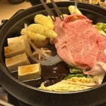 先斗町しゃぶしゃぶすき焼き きらく - 柔らかいお肉最高すぎる！