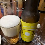 粉ひで - こちらはクラフトビール？フルーティでこれまた旨い。