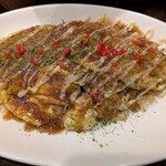 粉ひで - 粉を使っていないお好み焼き、それでも風味があって旨い！！