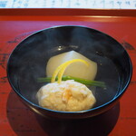 御料理ふじ居 - 蕪蟹しんじょう