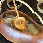 割烹 みつご - ふぐ骨酒　拡大