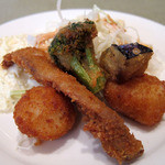 洋食katsui - ホタテ貝柱のフライ