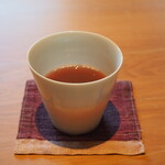 御料理ふじ居 - ぶどうジュース　シャンピン烏龍茶