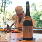 御料理ふじ居 - 満寿泉　プラチナ寿　純米大吟醸　火入れ