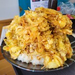 ヤマタくん - 朝スペシャルのご飯はなんとかき揚げ丼